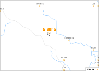 map of Sibong