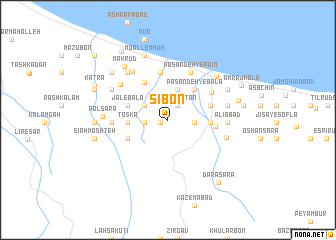 map of Sībon