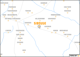 map of Siboudé