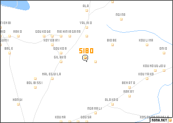 map of Sibo