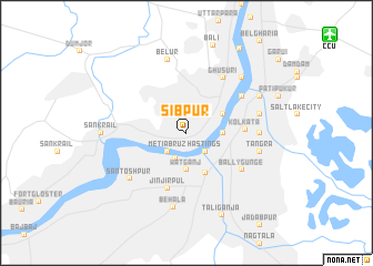 map of Sibpur