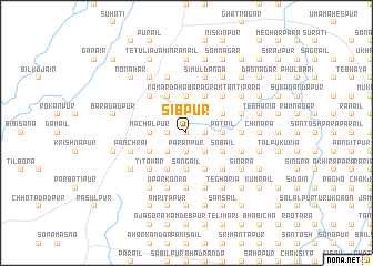 map of Sibpur