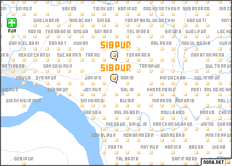 map of Sibpur