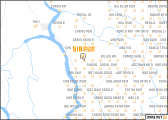 map of Sibpur