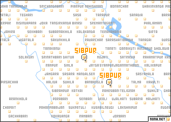 map of Sibpur