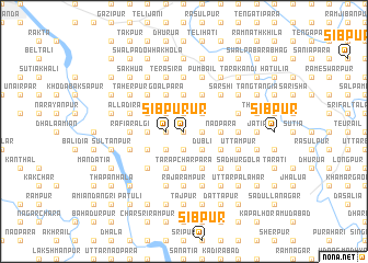 map of Sibpur