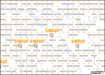 map of Sibpur