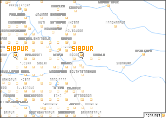 map of Sibpur