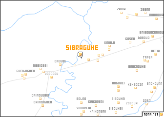map of Sibraguhé