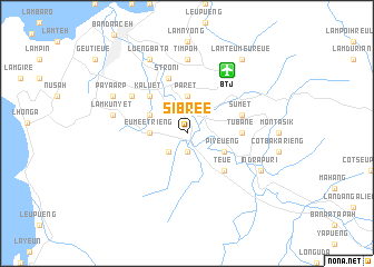 map of Sibree