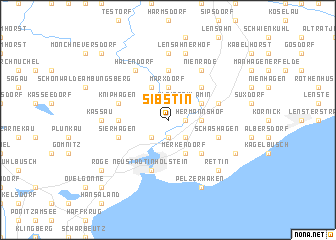 map of Sibstin