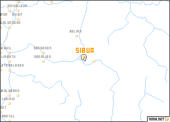 map of Sibua