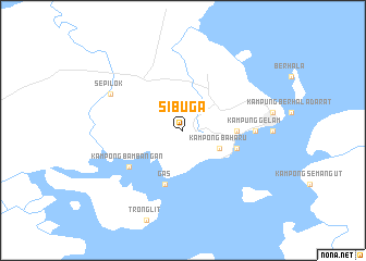 map of Sibuga