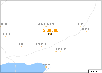 map of Sibulwe