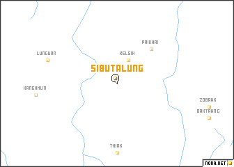 map of Sibutalung