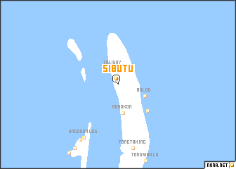 map of Sibutu
