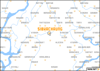 map of Sibwachaung