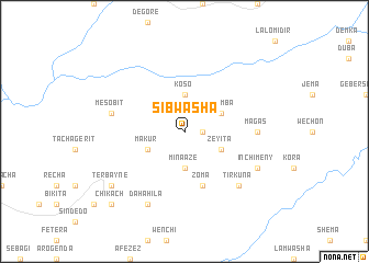 map of Sīb Washa