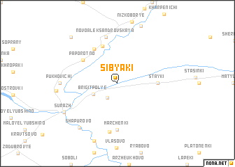 map of Sibyaki