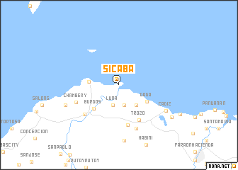 map of Sicaba