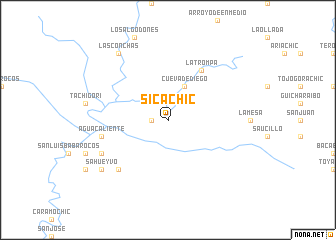 map of Sicachic