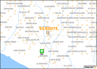 map of Sicahuite