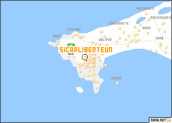 map of S.I.C.A.P. Liberté Un