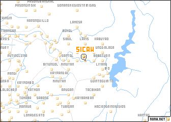 map of Sicaw