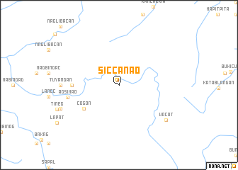 map of Siccanao