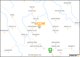 map of Siccha