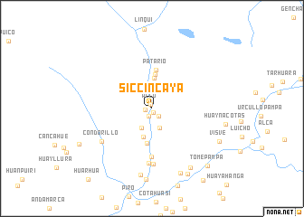 map of Siccincaya