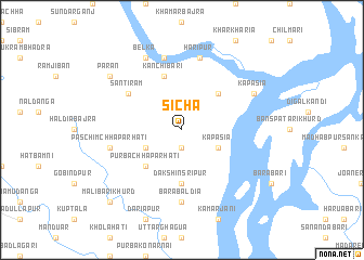 map of Sicha
