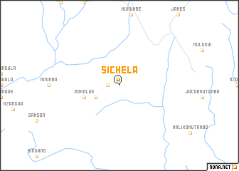 map of Sichela