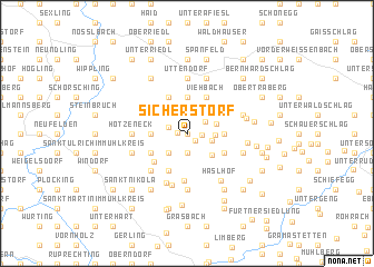 map of Sicherstorf