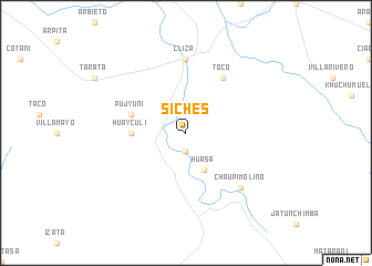 map of Siches