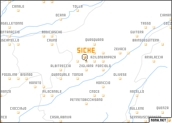 map of Siché