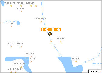 map of Sichibinga