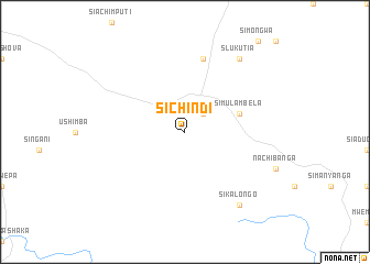 map of Sichindi