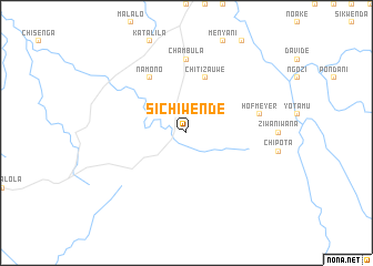 map of Sichiwende