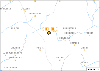 map of Sichole