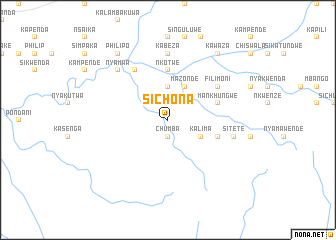 map of Sichona