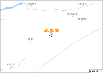 map of Sichuma