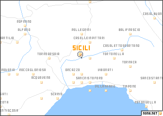 map of Sicilì