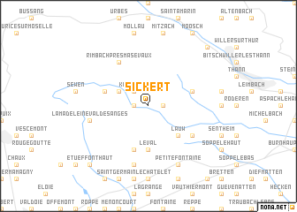 map of Sickert