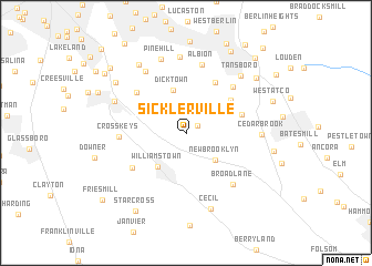 map of Sicklerville