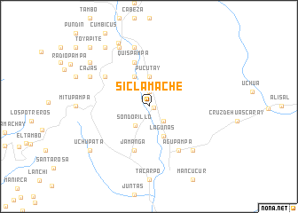 map of Siclamache