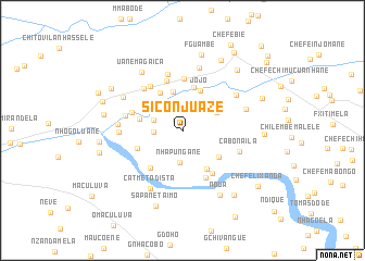 map of Siconjuaze