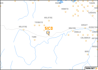 map of Sico