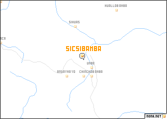 map of Sicsibamba