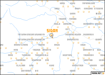 map of Sidam